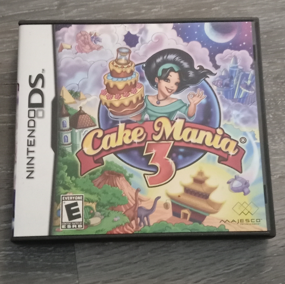 Nintendo DS Game (Cake Mania 3)